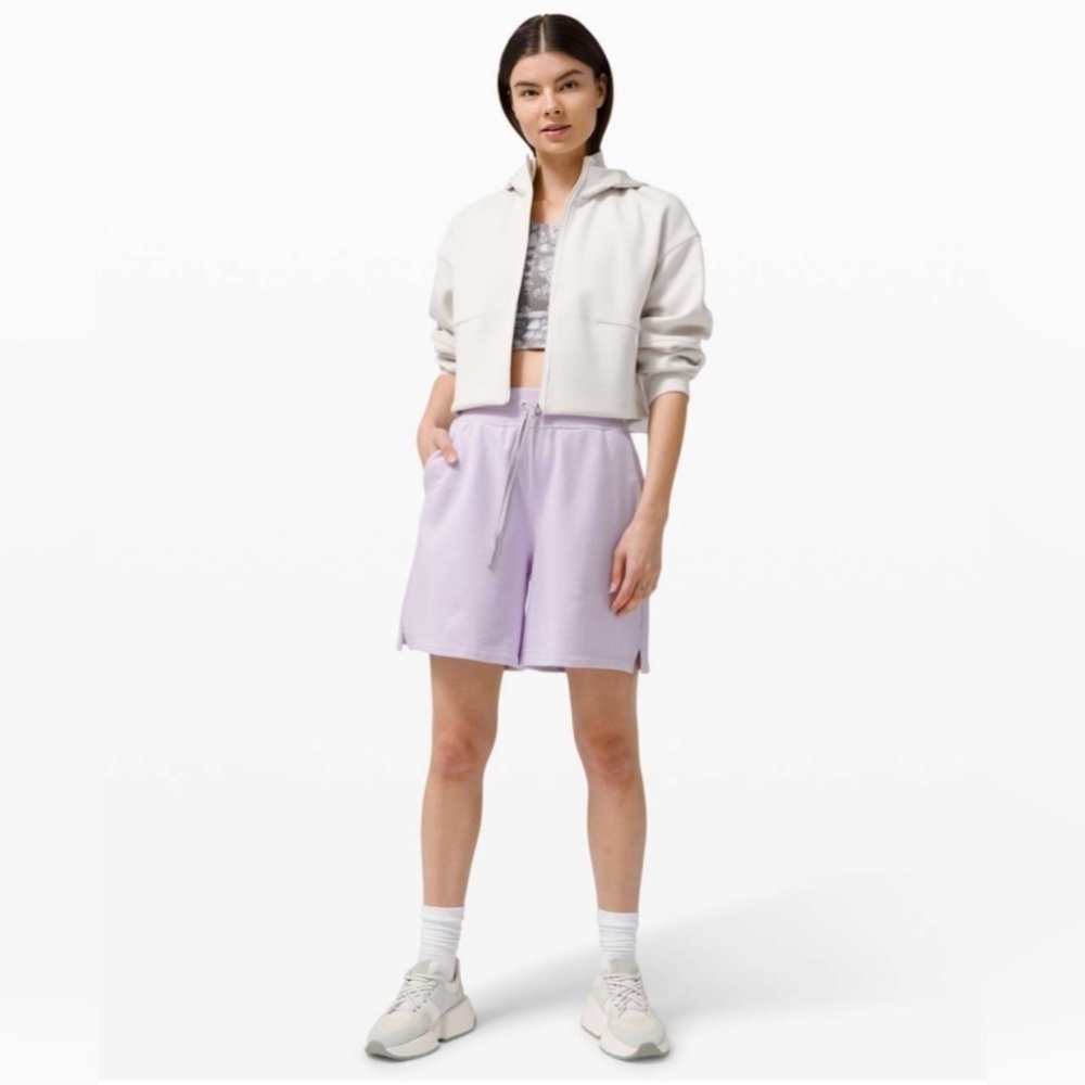NWT Lululemon All Yours HR Short 7" in Lavender Dew - Picture 2 of 5